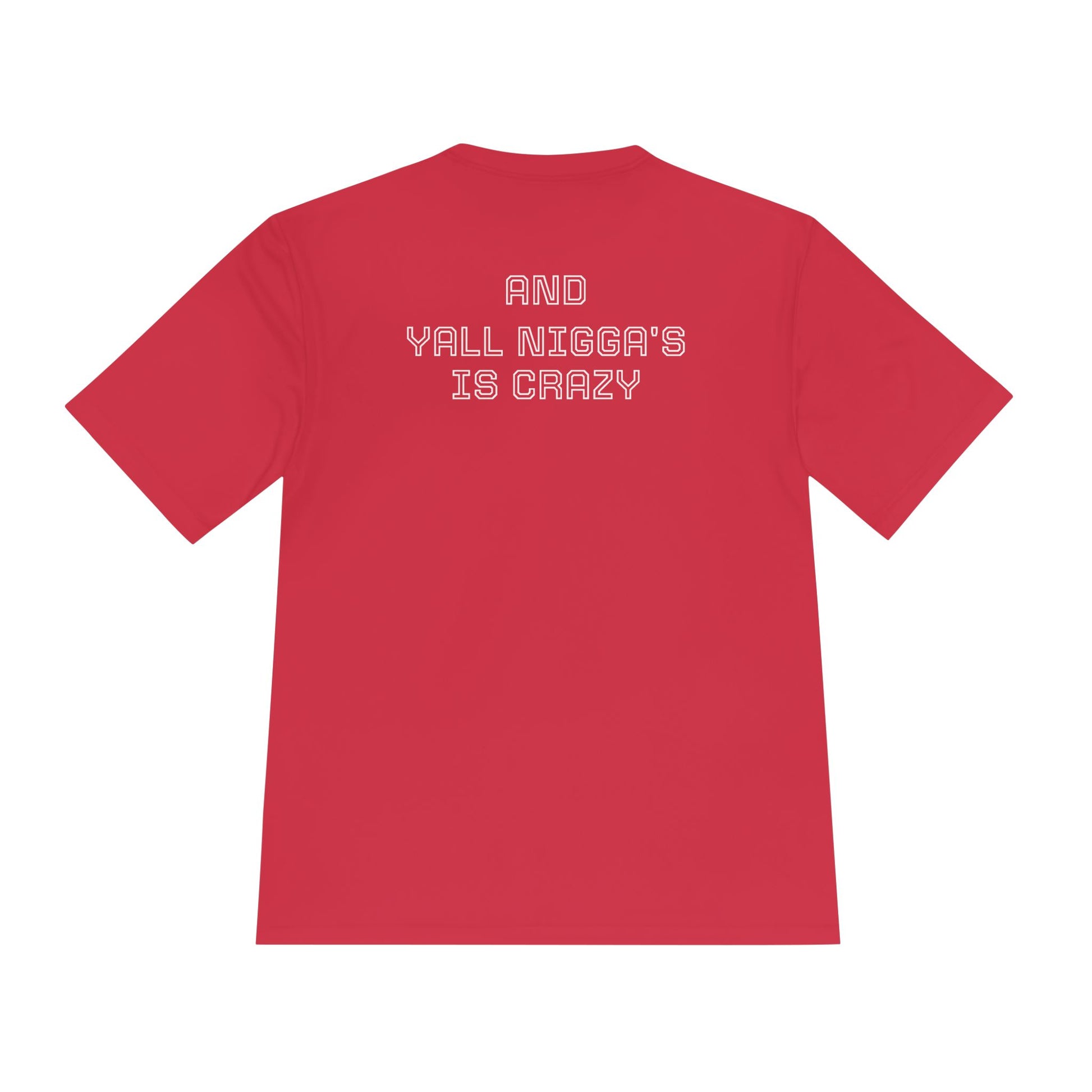 Cool Graphic Moisture Wicking Tee, Fitness Shirt, Casual Wear, Gift for Athletes, Summer Apparel