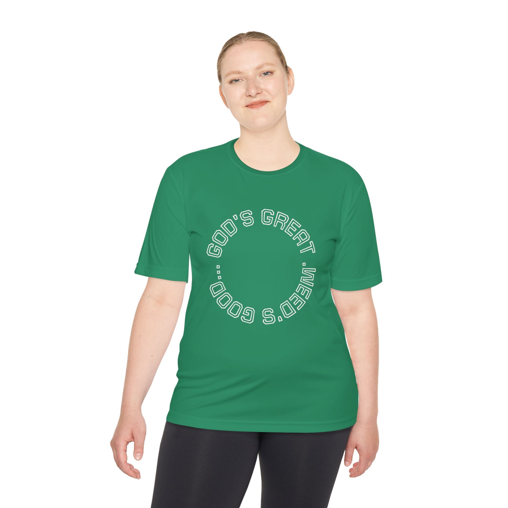 Cool Graphic Moisture Wicking Tee, Fitness Shirt, Casual Wear, Gift for Athletes, Summer Apparel