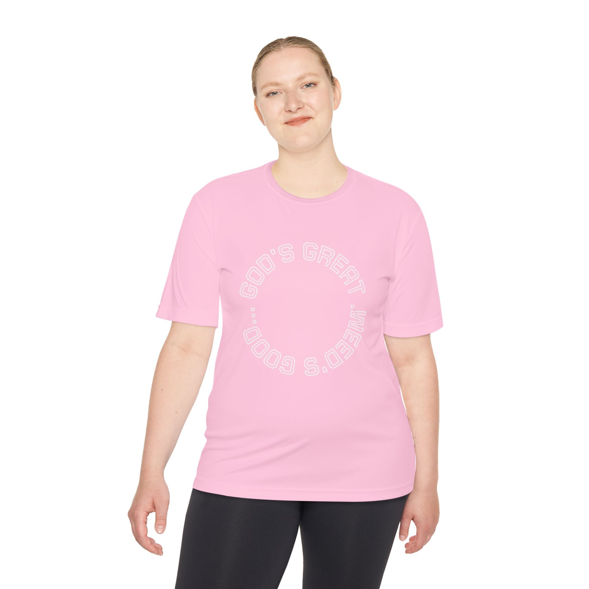 Cool Graphic Moisture Wicking Tee, Fitness Shirt, Casual Wear, Gift for Athletes, Summer Apparel