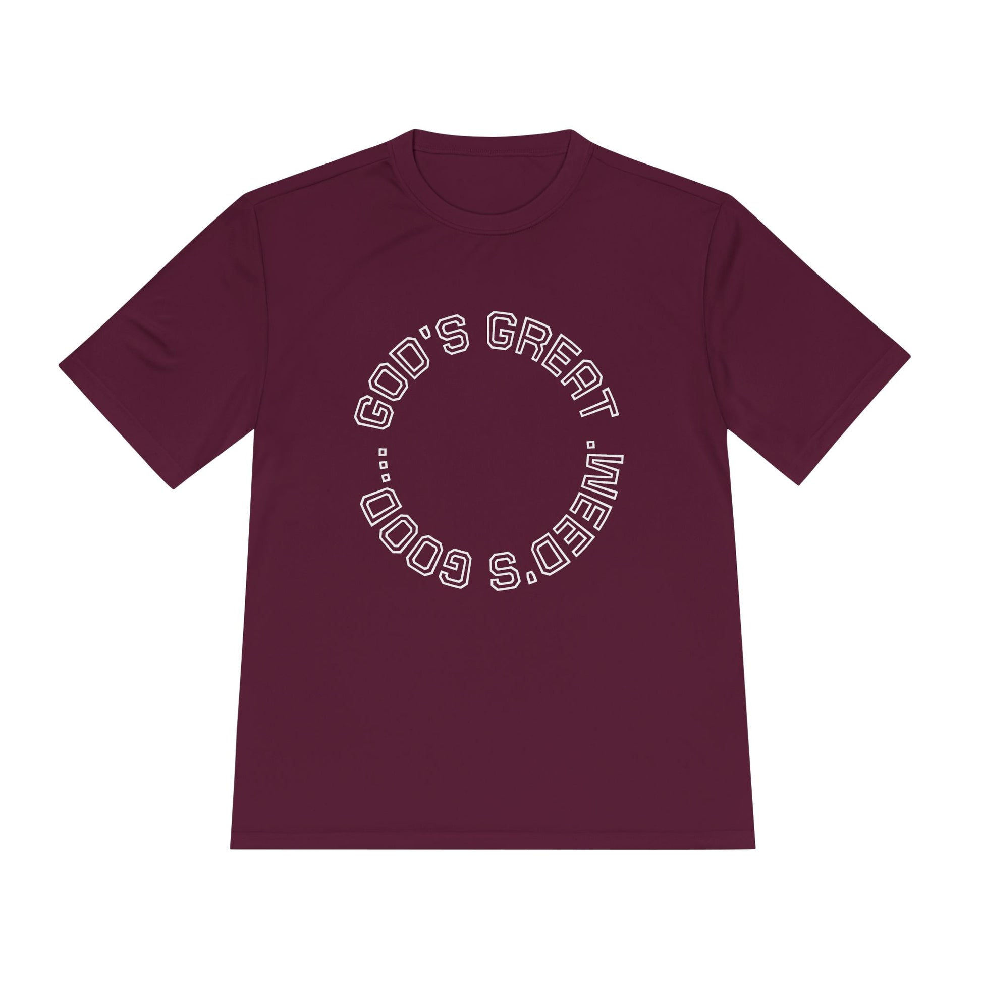 Cool Graphic Moisture Wicking Tee, Fitness Shirt, Casual Wear, Gift for Athletes, Summer Apparel