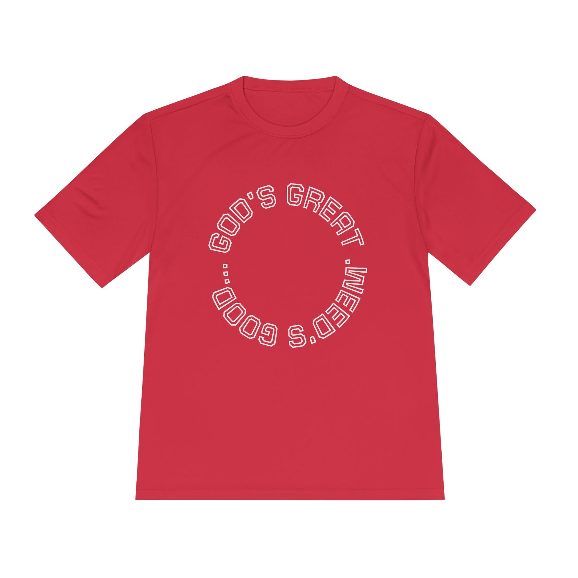 Cool Graphic Moisture Wicking Tee, Fitness Shirt, Casual Wear, Gift for Athletes, Summer Apparel