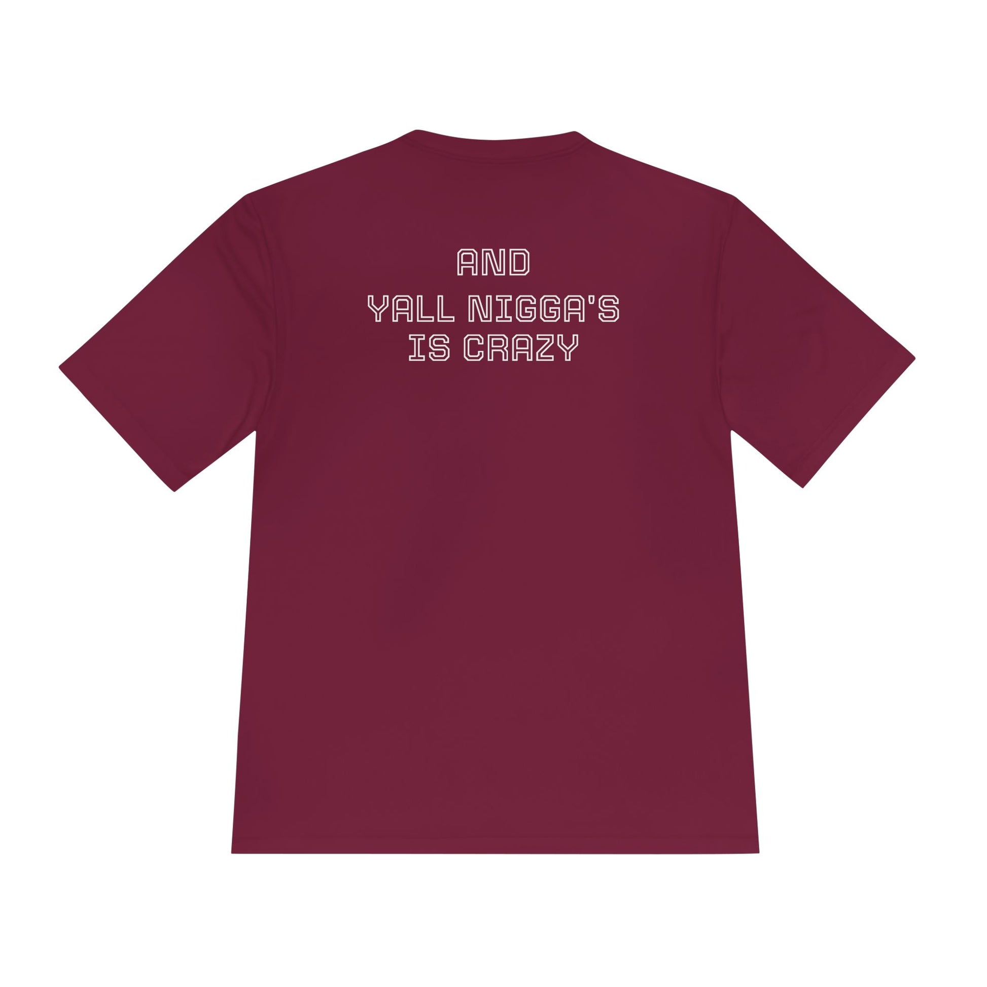 Cool Graphic Moisture Wicking Tee, Fitness Shirt, Casual Wear, Gift for Athletes, Summer Apparel