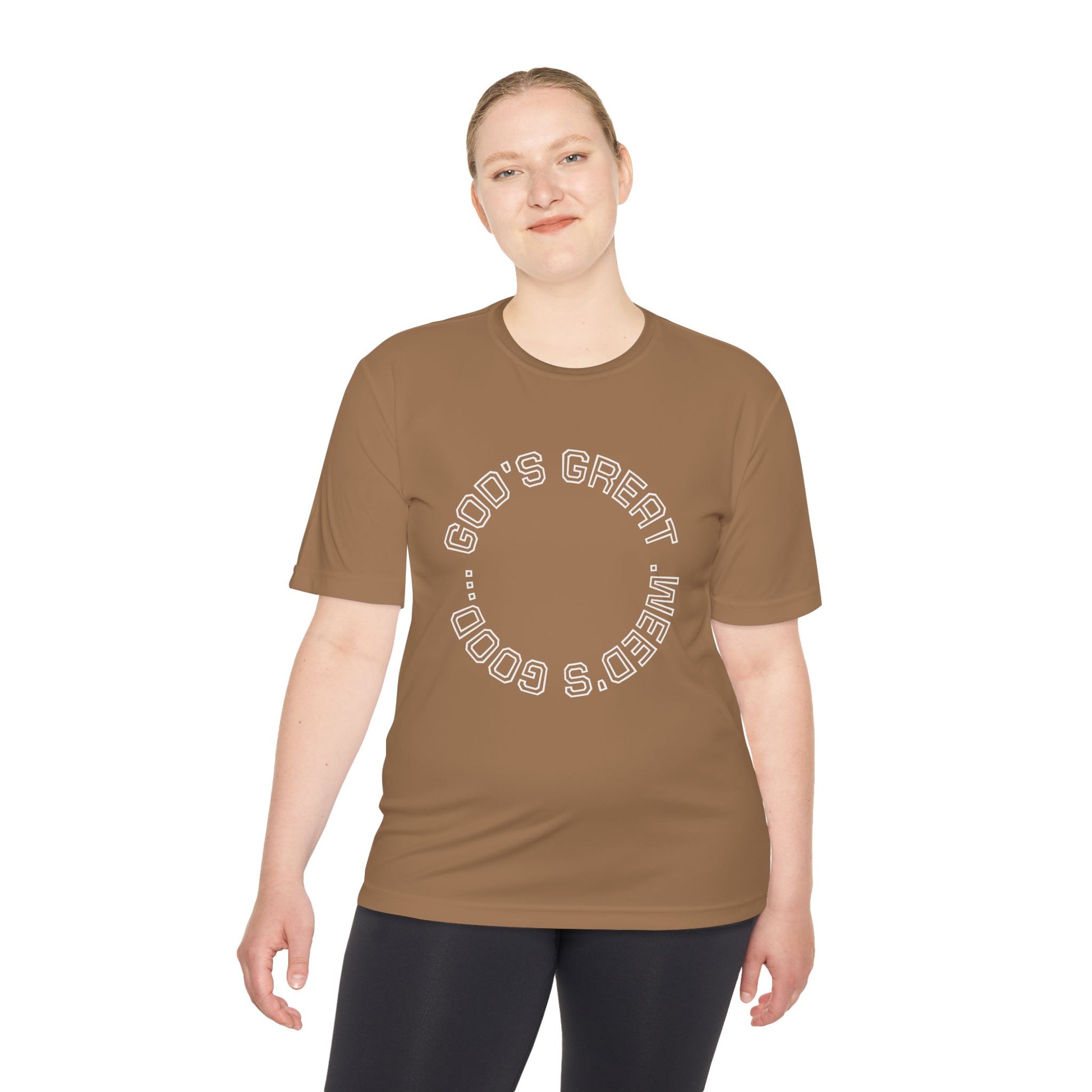 Cool Graphic Moisture Wicking Tee, Fitness Shirt, Casual Wear, Gift for Athletes, Summer Apparel
