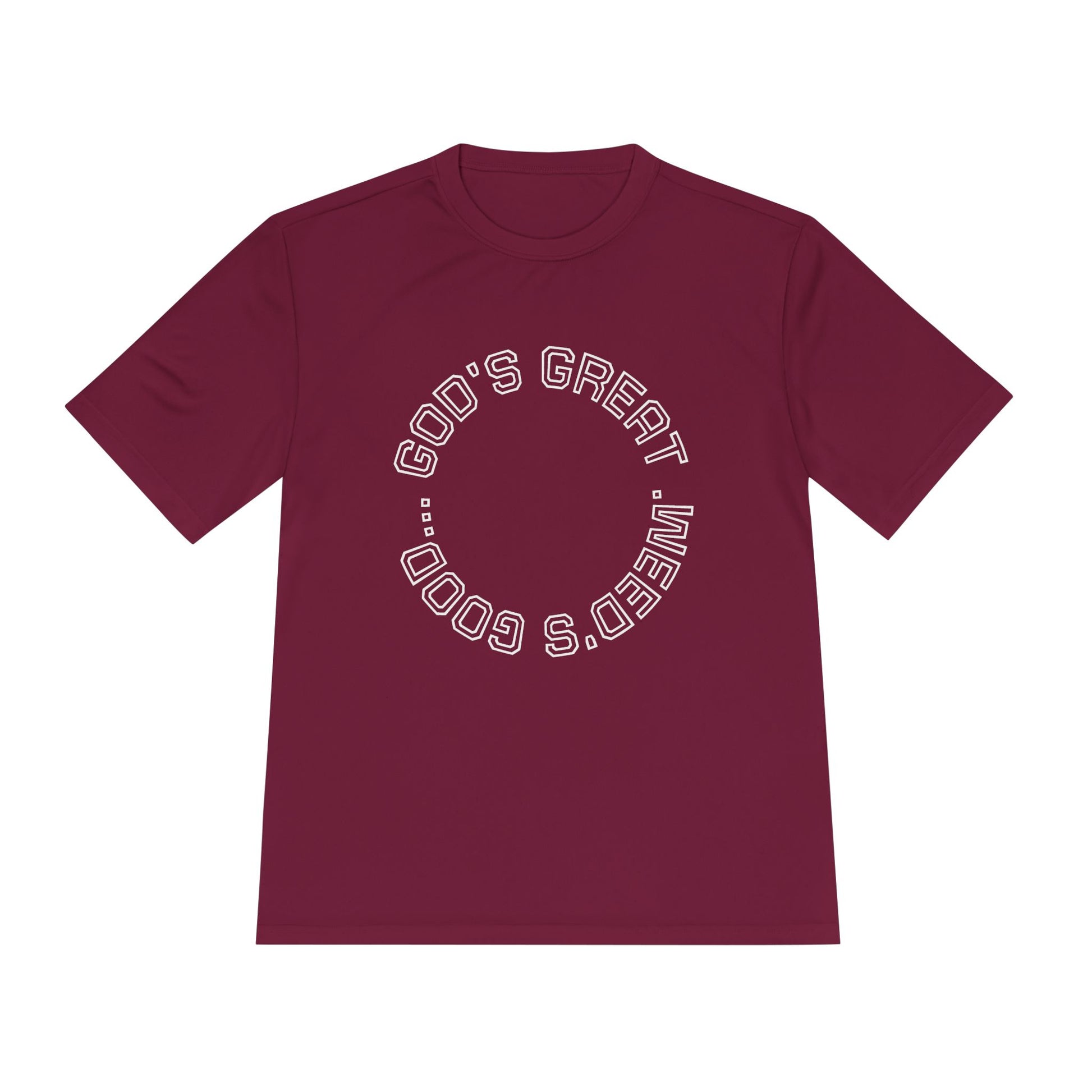Cool Graphic Moisture Wicking Tee, Fitness Shirt, Casual Wear, Gift for Athletes, Summer Apparel