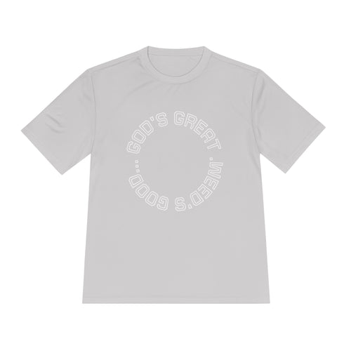 Cool Graphic Moisture Wicking Tee, Fitness Shirt, Casual Wear, Gift for Athletes, Summer Apparel