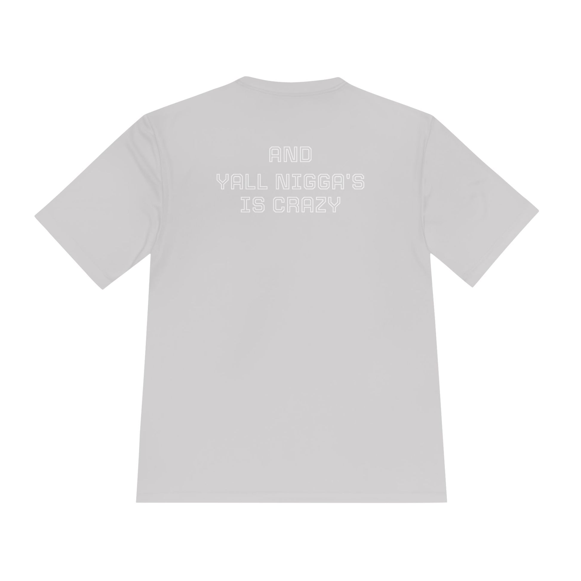 Cool Graphic Moisture Wicking Tee, Fitness Shirt, Casual Wear, Gift for Athletes, Summer Apparel