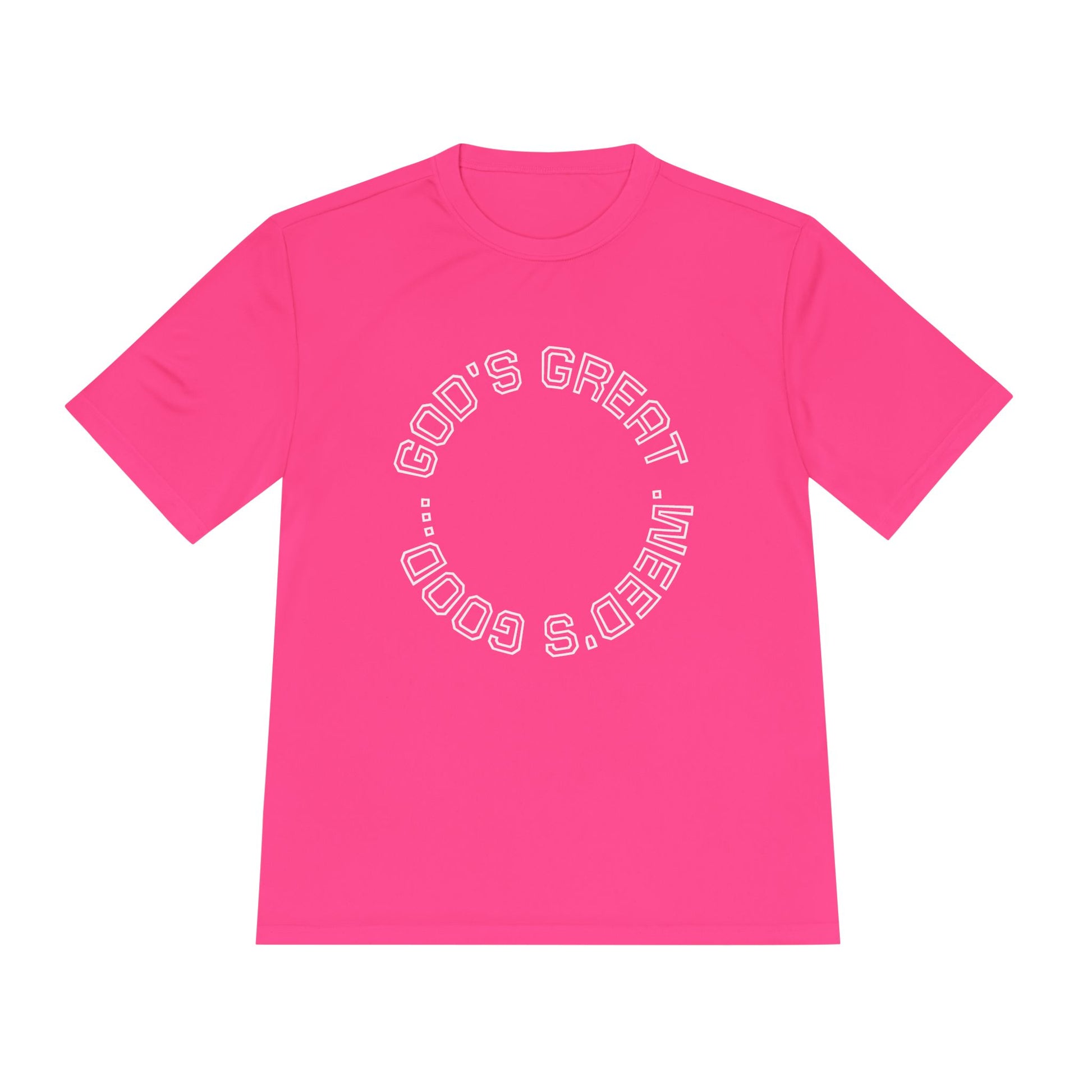 Cool Graphic Moisture Wicking Tee, Fitness Shirt, Casual Wear, Gift for Athletes, Summer Apparel