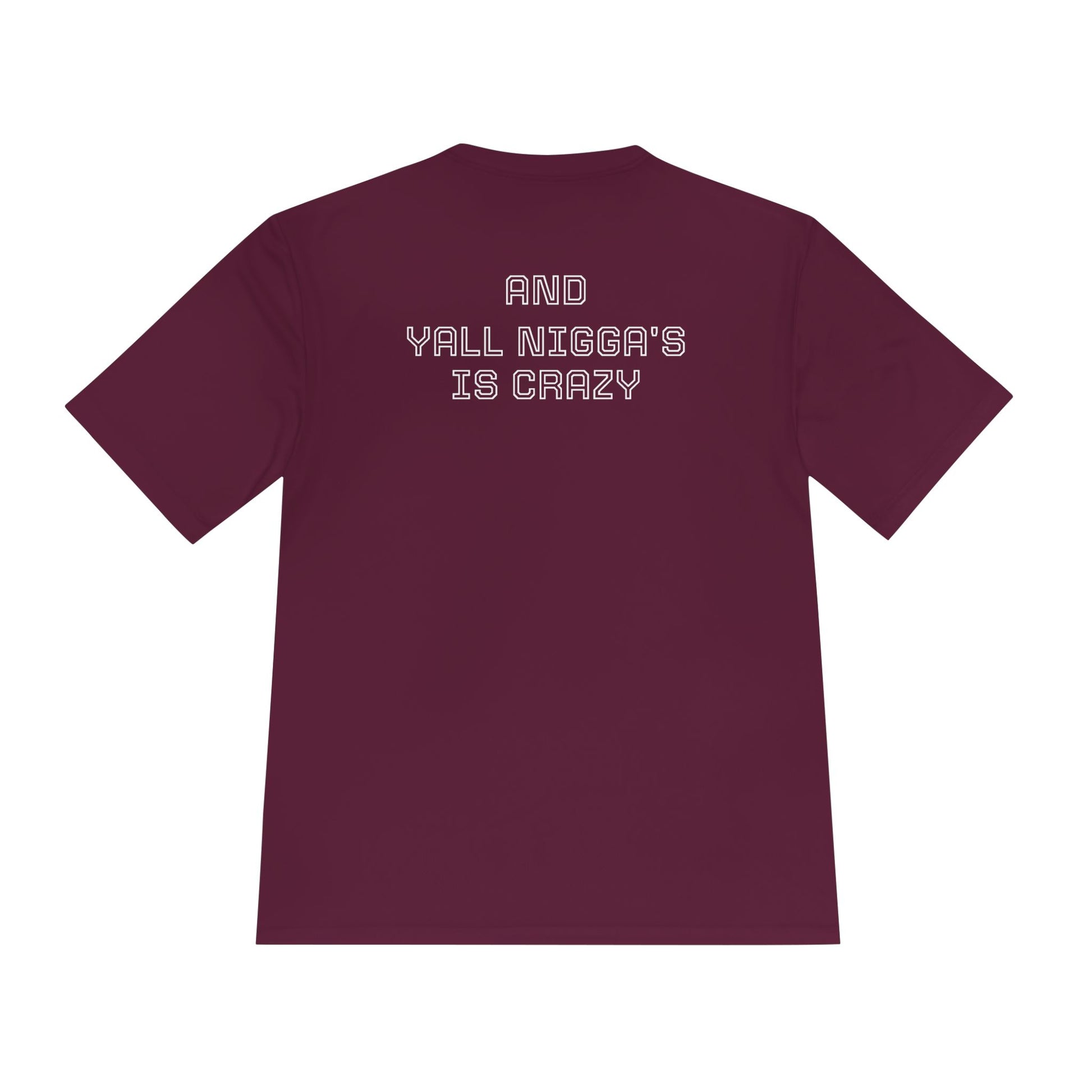 Cool Graphic Moisture Wicking Tee, Fitness Shirt, Casual Wear, Gift for Athletes, Summer Apparel