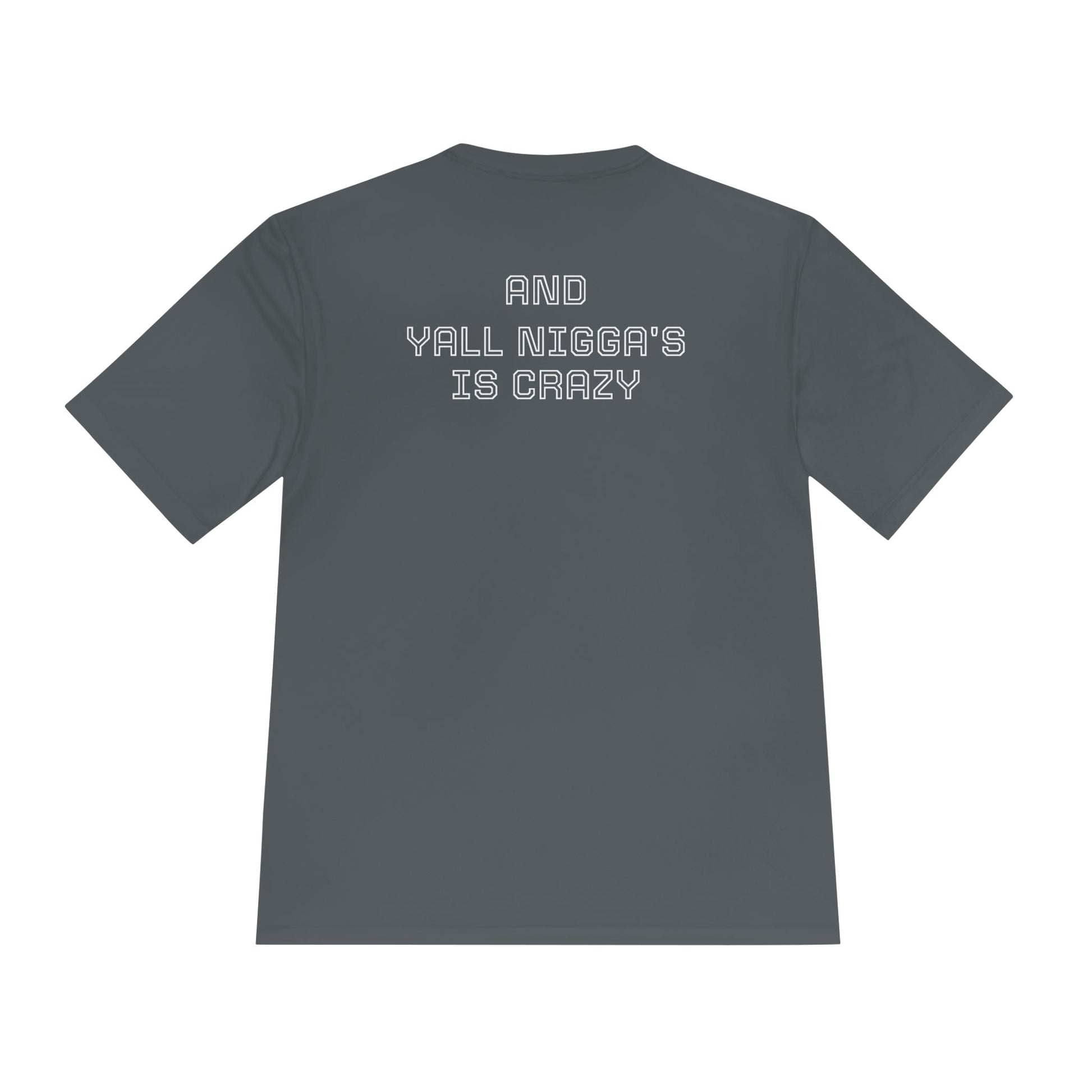 Cool Graphic Moisture Wicking Tee, Fitness Shirt, Casual Wear, Gift for Athletes, Summer Apparel
