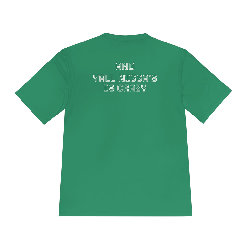 Cool Graphic Moisture Wicking Tee, Fitness Shirt, Casual Wear, Gift for Athletes, Summer Apparel