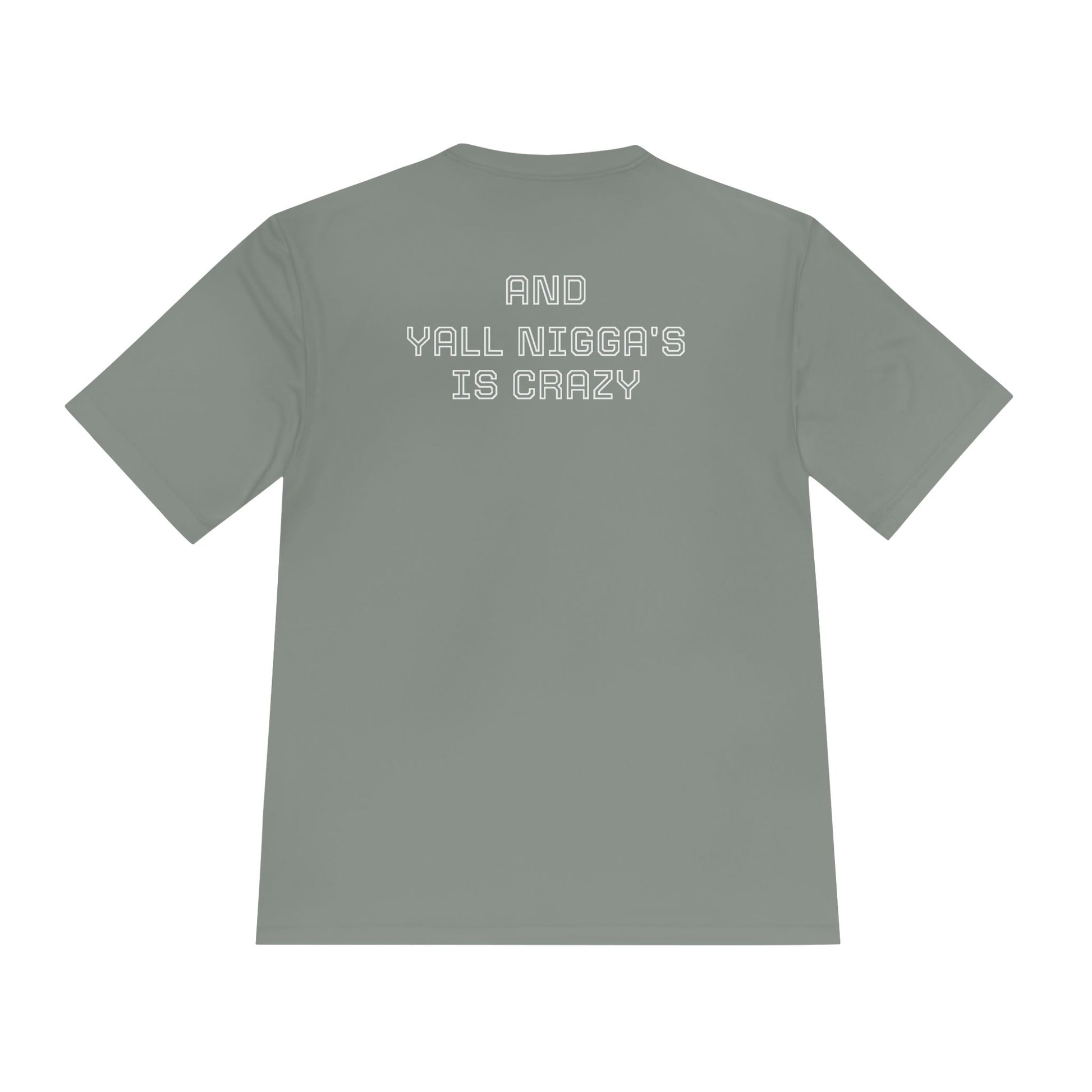 Cool Graphic Moisture Wicking Tee, Fitness Shirt, Casual Wear, Gift for Athletes, Summer Apparel